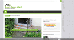 Desktop Screenshot of bauen-wohnen-aktuell.de
